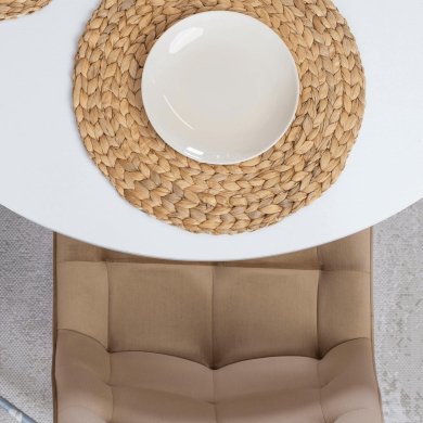 Розкладний обідній стіл Mebel Elit HARRY Білий B.HARRY/B/S фото - 8