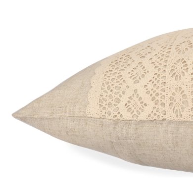 Декоративна наволочка Homla RENDA 45x45 см Бежевий 207640 фото - 3