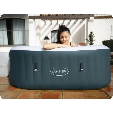 Джакузи Bestway LAY-Z-SPA IBIZA AIRJET 180х180x66 см Черный BES60015 фото - 11