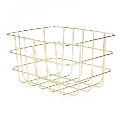 Корзина Homla VOSS 25,5x20,5x15 см | Золотой 163909
