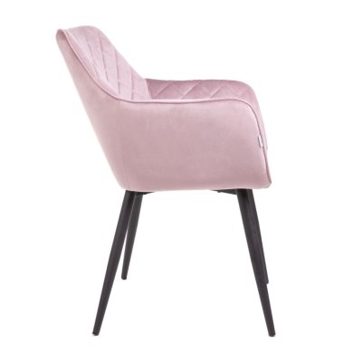 Обеденный стул Homla SHELTON Welur Розовый - 3 Обеденный стул Homla SHELTON Welur Розовый 218099 фото - 3