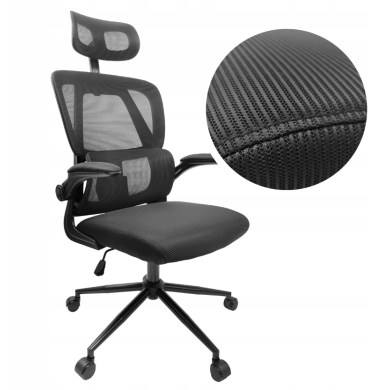 Офисное кресло Kontrast KG102 Черный - 14 Офисное кресло Kontrast KG102 Черный 5.90.20116 фото - 14