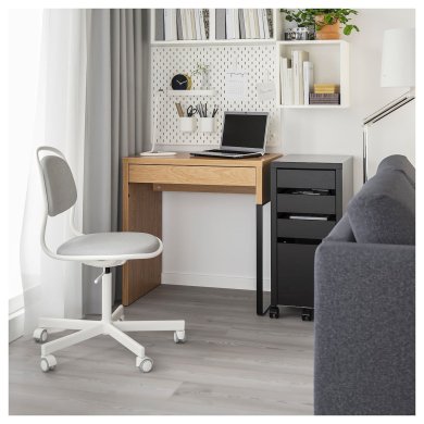 IKEA Письменный стол MICKE Дуб (ИКЕА МИКЕ) 20351742 фото - 8