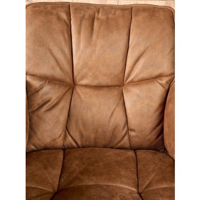 Обеденный стул поворотный Halmar K523 Коричневый V-CH-K/523-KR-BRĄZOWY фото - 18