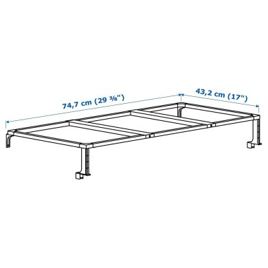 IKEA Опора для мусорного контейнера HALLBAR (ИКЕА HÅLLBAR) 60422870 фото - 3