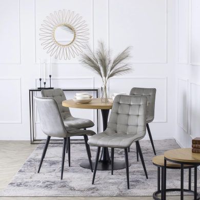 Обеденный стул Mebel Elit GOMEZ Серый ME.GOMEZ/P/V/K фото - 5