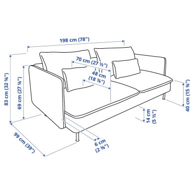 IKEA SODERHAMN (ИКЕА СЁДЕРХАМН) 79430648 фото - 4