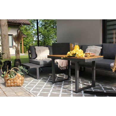 Комплект садовой мебели Garden Line BOGOTA Серый ALM1142 фото - 3