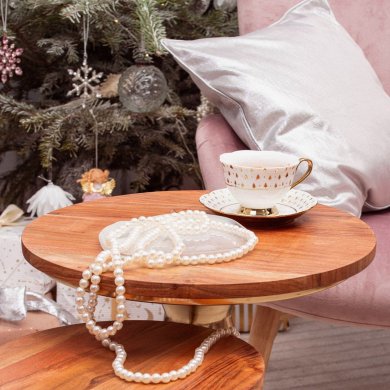 Чашка с блюдцем Homla VIPOS 200 мл Принт 232460 фото - 5