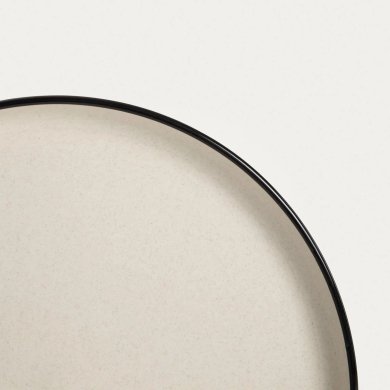 Набор обеденный тарелок Homla AZRA 27,5 см 4 шт Бежевый 244172 фото - 4