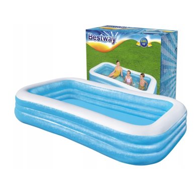 Надувной детский бассейн Bestway 54009B 305х183х56 см Синий BES54009B фото - 2