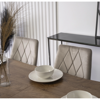 Обідній стілець Mebel Elit EDEN Бежевий ME.EDEN/BZ/V/K фото - 9