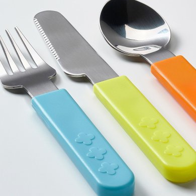IKEA Дитячий набір столових приборів SMASKA (ИКЕА SMASKA) 70137575 фото - 9