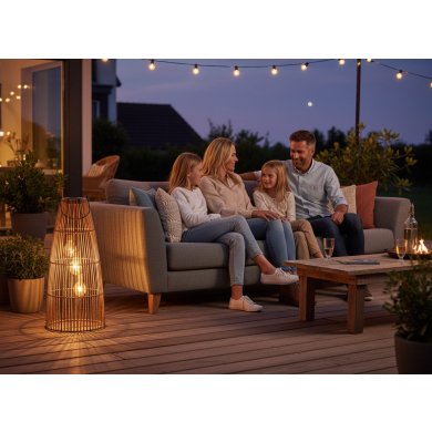 Декоративный светильник на солнечной батарее Garden Line LAP0213 Коричневый LAP0213 фото - 2