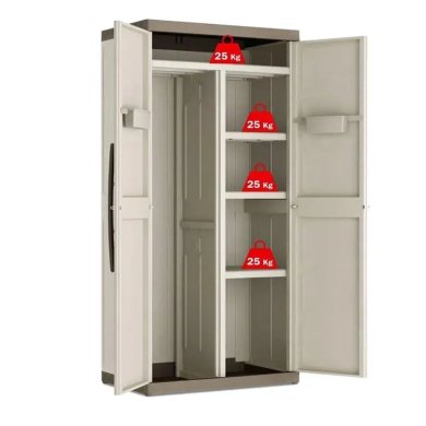 Садовый шкаф Keter/Kis ARMADIO PORTASCOPE XL EXCELLENCE Бежевый - 4 Садовый шкаф Keter/Kis ARMADIO PORTASCOPE XL EXCELLENCE Бежевый 241052-1 фото - 4