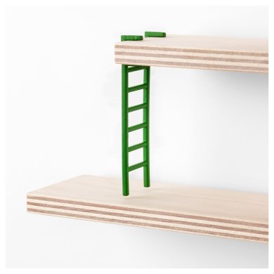 Полка LUSTIGT - 4 IKEA Полка LUSTIGT (ИКЕА LUSTIGT) 30381852 фото - 4