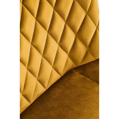 Обідній стілець поворотний Halmar K520 Гірчичний V-CH-K/520-KR-MUSZTARDOWY фото - 14