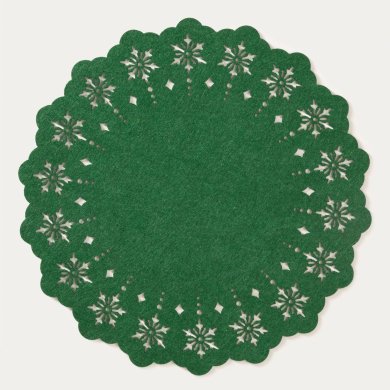 Набор сервировочных ковриков Homla LEIS 38 см 2 шт Зеленый 242212 фото - 2