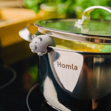 Стопер для кришки каструлі Homla EASY COOK | Сірий 164865 фото - 4