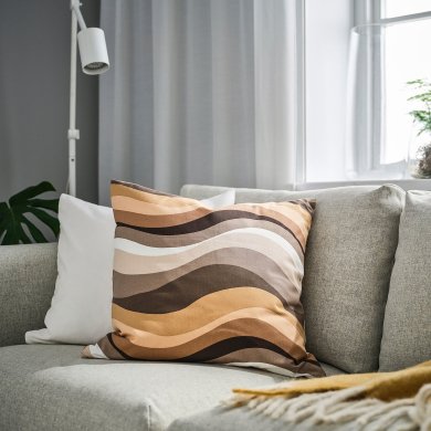 IKEA Декоративна наволочка MYGGBLOMSTER 50х50 см Принт (ИКЕА МИГГБЛОМСТЕР) 80582136 фото - 4