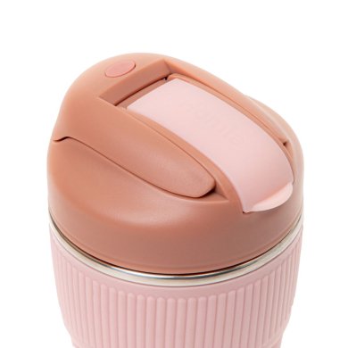 Термокружка Homla THEO 350мл Розовый - 4 Термокружка Homla THEO 350мл Розовый 211022 фото - 4