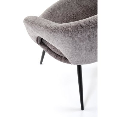 Обідній стілець поворотний Halmar K550 Попелястий V-CH-K/550-KR-POPIELATY фото - 8