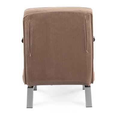 Крісло м'яке розкладне Mebel Elit BART Welur Бежевий ME.BART/BZ/V/FW фото - 6
