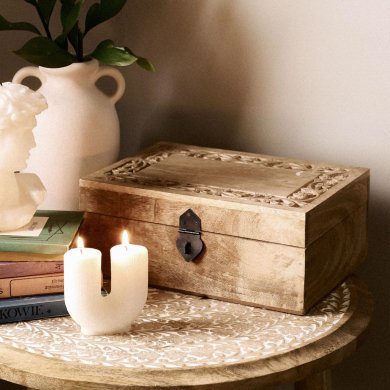 Скринька для прикрас Homla SOMBRE 26x18x10 см | Дерево 162009 фото - 5