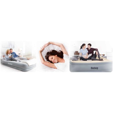 Надувний матрац Bestway 67628 191х97х46 см Синій - 8 Надувний матрац Bestway 67628 191х97х46 см Синій BES67628 фото - 8