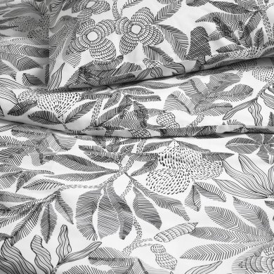IKEA Комплект постельного белья BROKDRACENA 150x200 см Принт (ИКЕА БРОКДРАЦЕНА) 40605781 фото - 8