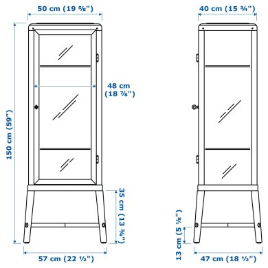 IKEA Витрина FABRIKOR (ИКЕА ФАБРИКОР) 00242278 фото - 3