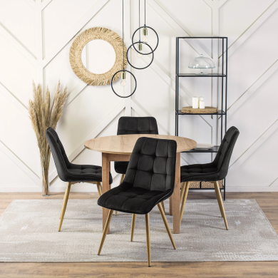 Обеденный стул Mebel Elit RODRI Черный ME.RODRI/CZ/D/V/K фото - 12