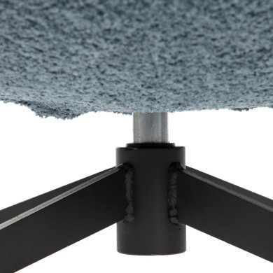 Крісло м'яке поворотне Homla LUNAIRE BOUCLE Темно-синій - 7 Крісло м'яке поворотне Homla LUNAIRE BOUCLE Темно-синій 227087 фото - 7