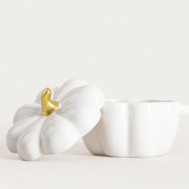 Сервировочная миска с крышкой Homla PUMPKIE 400 мл Кремовый 230760 фото - 2