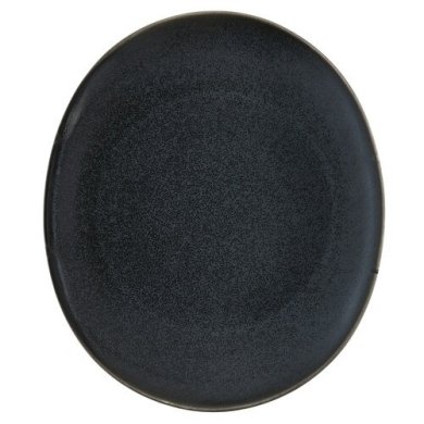 Тарілка Duka Time Black 28x24 см | Чорний - 2 Тарілка Duka Time Black 28x24 см | Чорний 1218961 фото - 2