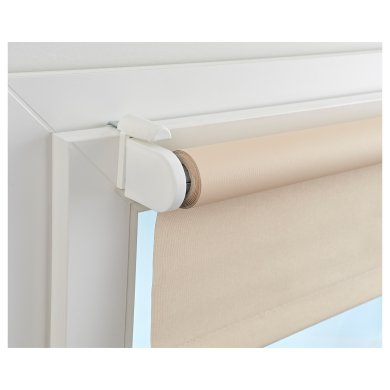 IKEA Набор кронштейнов для рулонных штор KLAMBY 2 шт Белый (ИКЕА ЗАЖИМЫ) 90149761 фото - 4