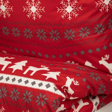 Комплект постільної білизни Homla RENNA 200x220 см Принт 159063 фото - 3