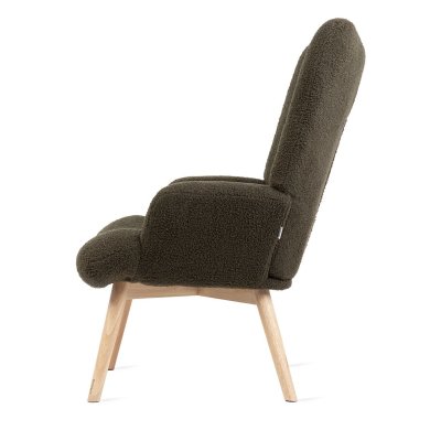 Кресло мягкое Homla MOSS TEDDY BOUCLE Темно-зеленый 209871 фото - 2