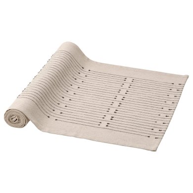 IKEA Дорожка на стол (раннер) VARARV 35x150 см Бежевый (ИКЕА ВАРАРВ) 20545854