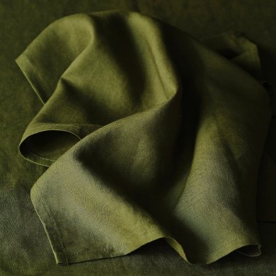 IKEA Набор салфеток STOCKHOLM 50х50 см 2 шт Темно-зеленый (ИКЕА СТОКГОЛЬМ 2025) 30592449 фото - 4