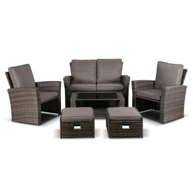 Комплект садових меблів Mebel Elit DELGADO Сірий ME.DELGADO/P/RT/OGR/ZES фото - 3