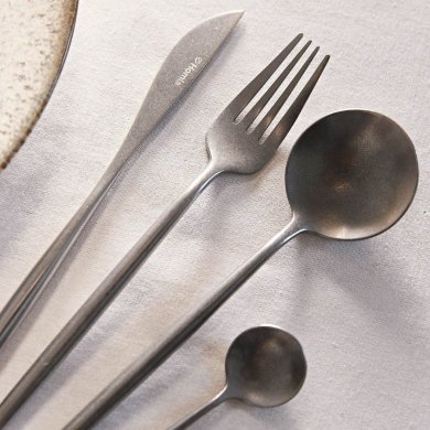 Набор столовых приборов Homla NOIA 16 шт Серебристый 230111 фото - 5