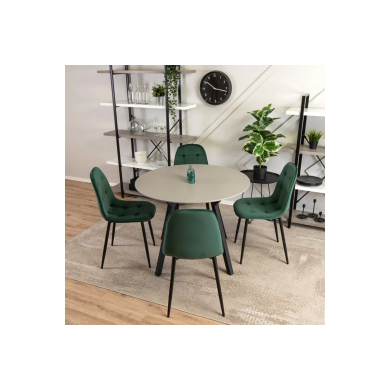 Обідній стілець Mebel Elit ARIS Welur Зелений - 13 Обідній стілець Mebel Elit ARIS Welur Зелений aris/zl фото - 13