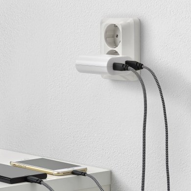 IKEA Зарядное устройство USB ASKSTORM (ИКЕА ОСКСТОРМ) 50458317 фото - 4