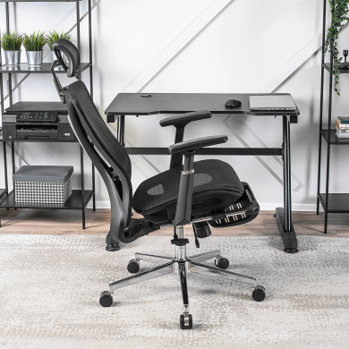 Крісло поворотне Mebel Elit ERGON | Чорний ME.ERGON/CZ/T/FO фото - 14