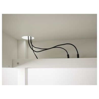 Письменный стол MICKE Белый - 8 IKEA Письменный стол MICKE Белый (ИКЕА МИКЕ) 50250713 фото - 8