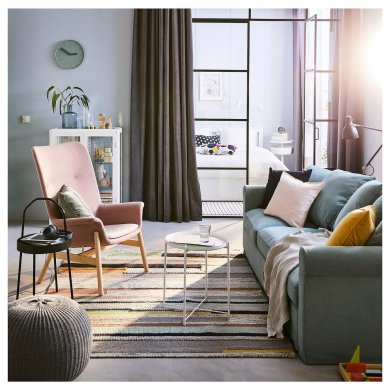 Кресло мягкое VEDBO Розовый - 8 IKEA Кресло мягкое VEDBO Розовый (ИКЕА ВЕДБО) 50552225 фото - 8