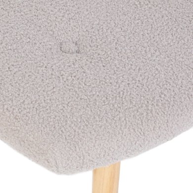 Підставка для ніг Homla MOSS TEDDY BOUCLE Сірий 213791 фото - 3