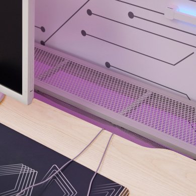 Компьютерный стол UTESPELARE Ясень - 10 IKEA Компьютерный стол UTESPELARE Ясень (ИКЕА УТЕСПЕЛАРЕ) 10571532 фото - 10