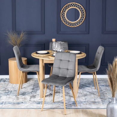 Обеденный стул Mebel Elit FREDY Серый ME.FREDY/P/D/V/K фото - 5